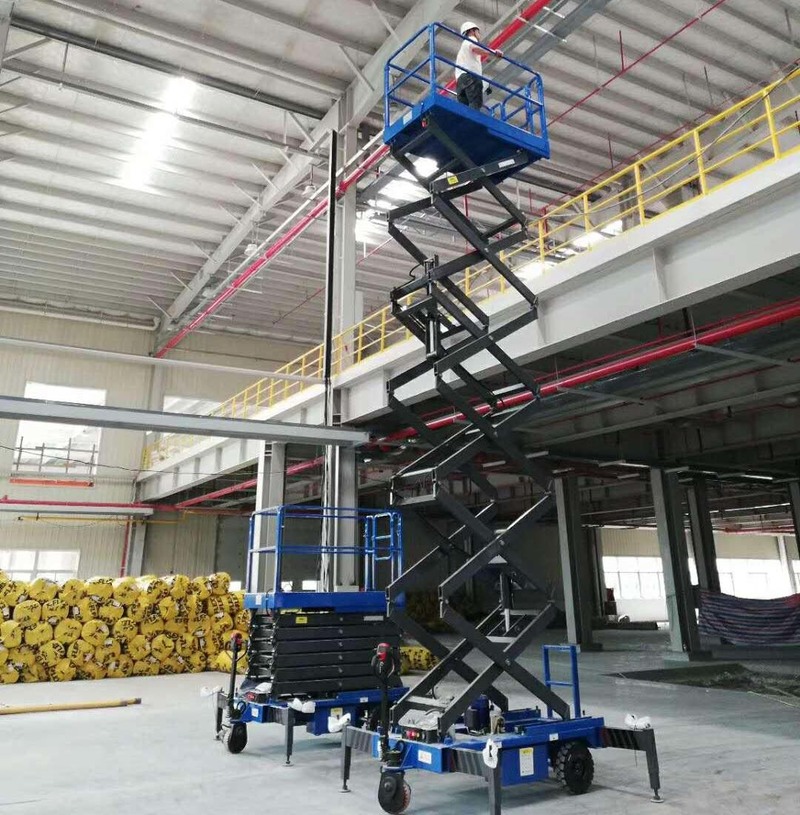 湛江助力行走剪叉式高空作业平台