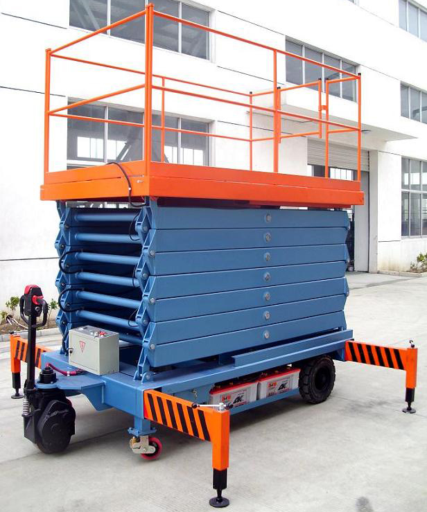 湛江助力行走剪叉式高空作业平台